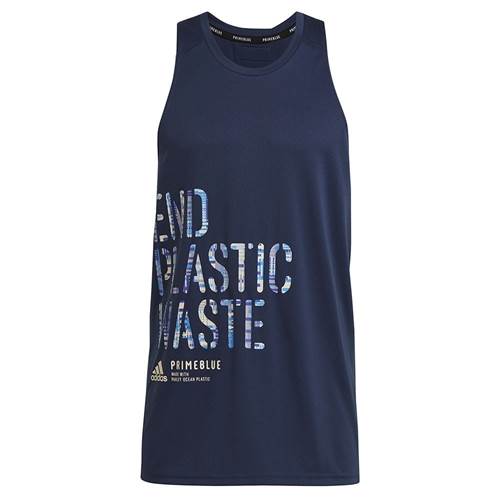 Camiseta Adidas Run For The Oceans Graphic Tank