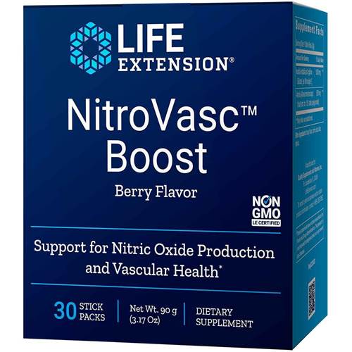 Dietary supplements Life Extension Nitrovasc Boost Berry