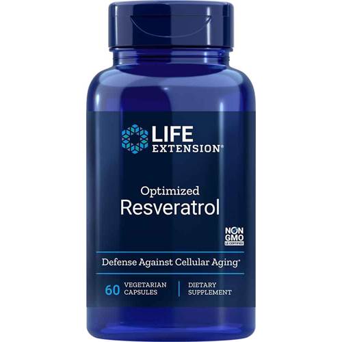 Suplementos dietéticos Life Extension Optimized Resveratrol