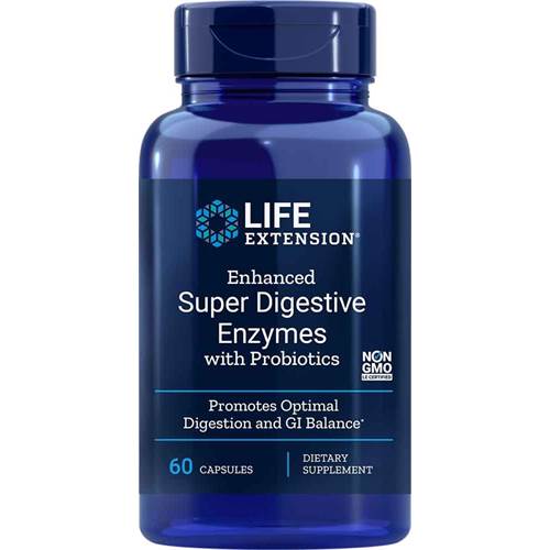Suplementos dietéticos Life Extension Enhanced Super Digestive Enzymes With Probiotics