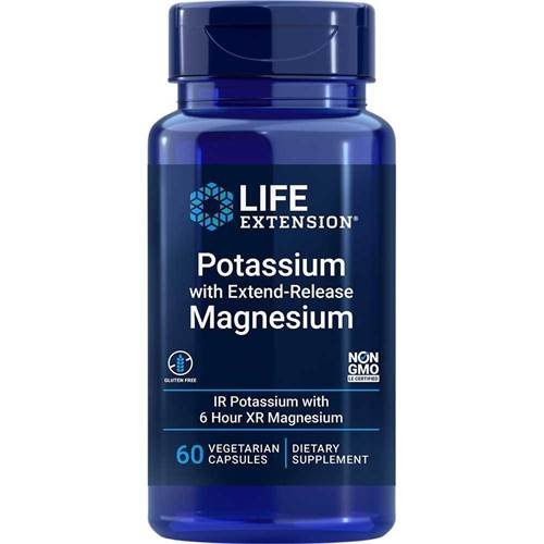 Dietary supplements Life Extension Potassium With Extendrelease Magnesium