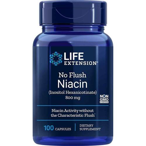 Dietary supplements Life Extension NO Flush Niacin