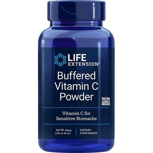 Suplementos dietéticos Life Extension Buffered Vitamin C Powder