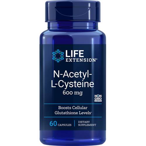 Suplementos dietéticos Life Extension Nacetyllcysteine