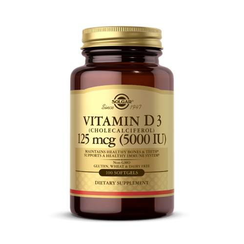Suplementos dietéticos Solgar Vitamin D3 5000 IU