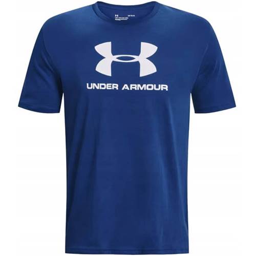 Camiseta Under Armour Sportstyle Logo Ss Niebieska