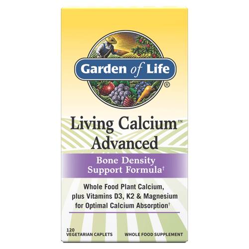 Suplementos dietéticos Garden of Life Living Calcium Advanced